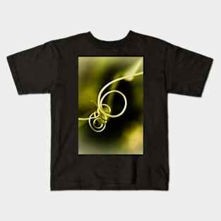 Tangled Vines - Macro abstract Kids T-Shirt